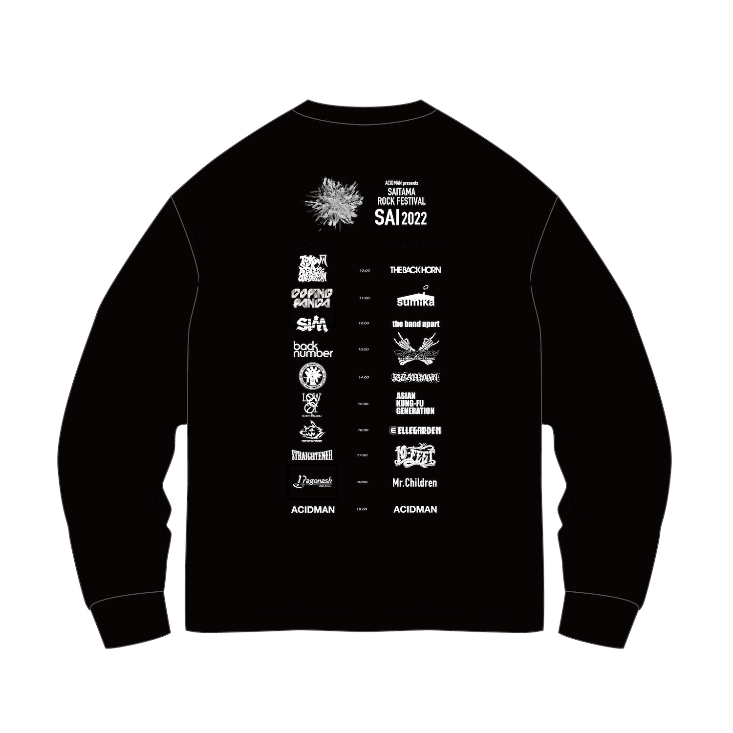 1030SAI2022キーヴィジュアルロンTee　／　black