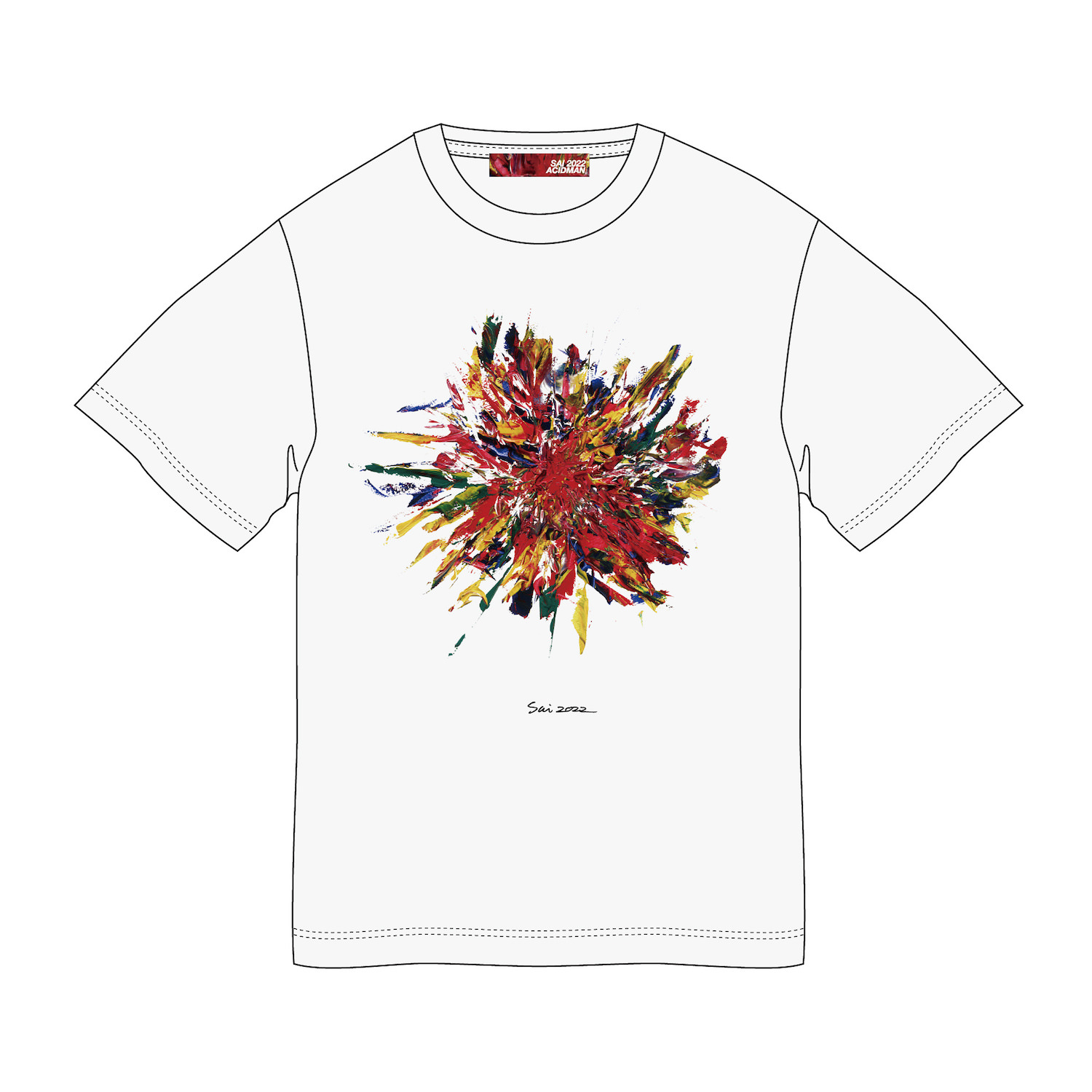 SAI2022キーヴィジュアル-Kids-Tee　／　white