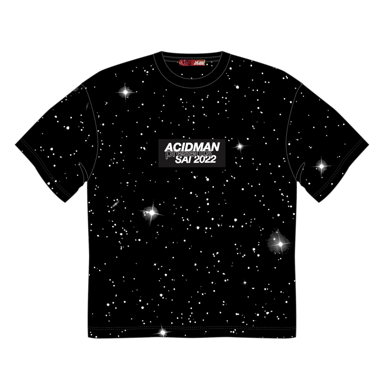 SAI2022StarrySky蓄光Tee　／　black表