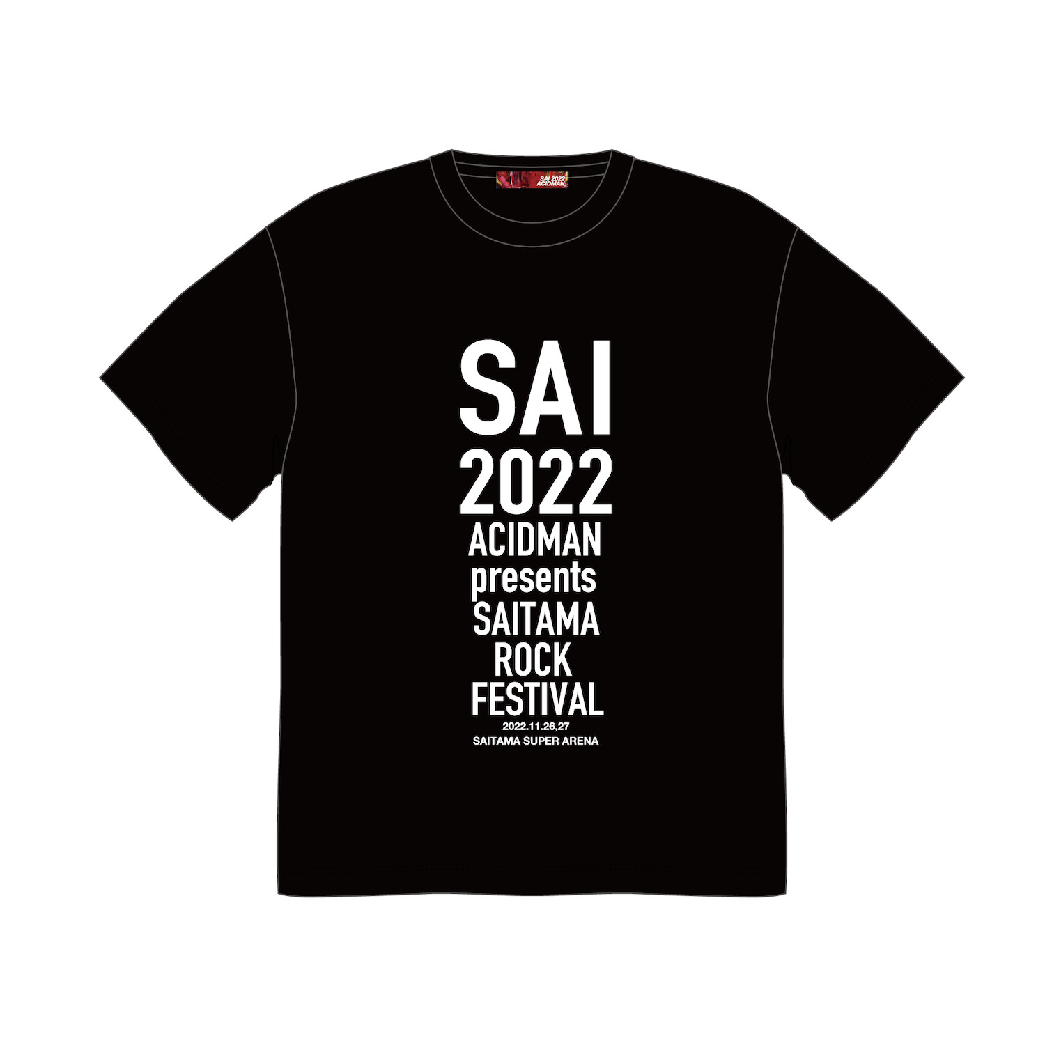 SAI2022ロゴTee　／　black表