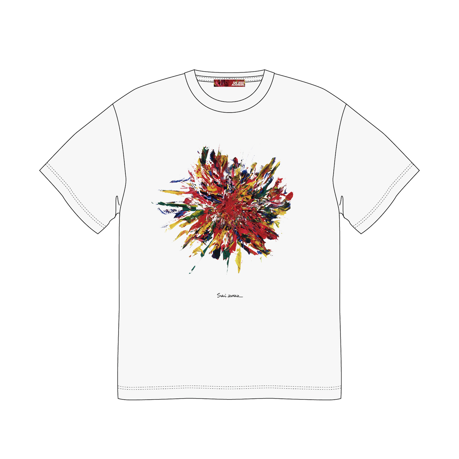 SAI2022キーヴィジュアルTee-　／　white表