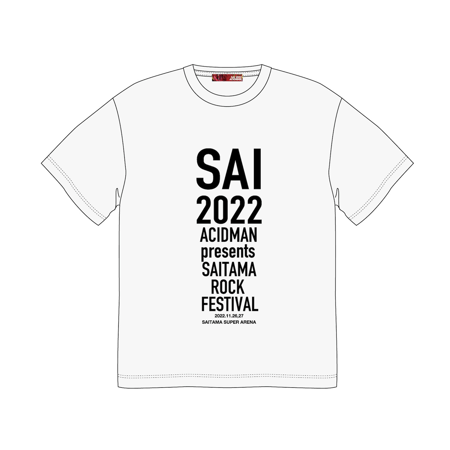 SAI2022ロゴTee　／　white