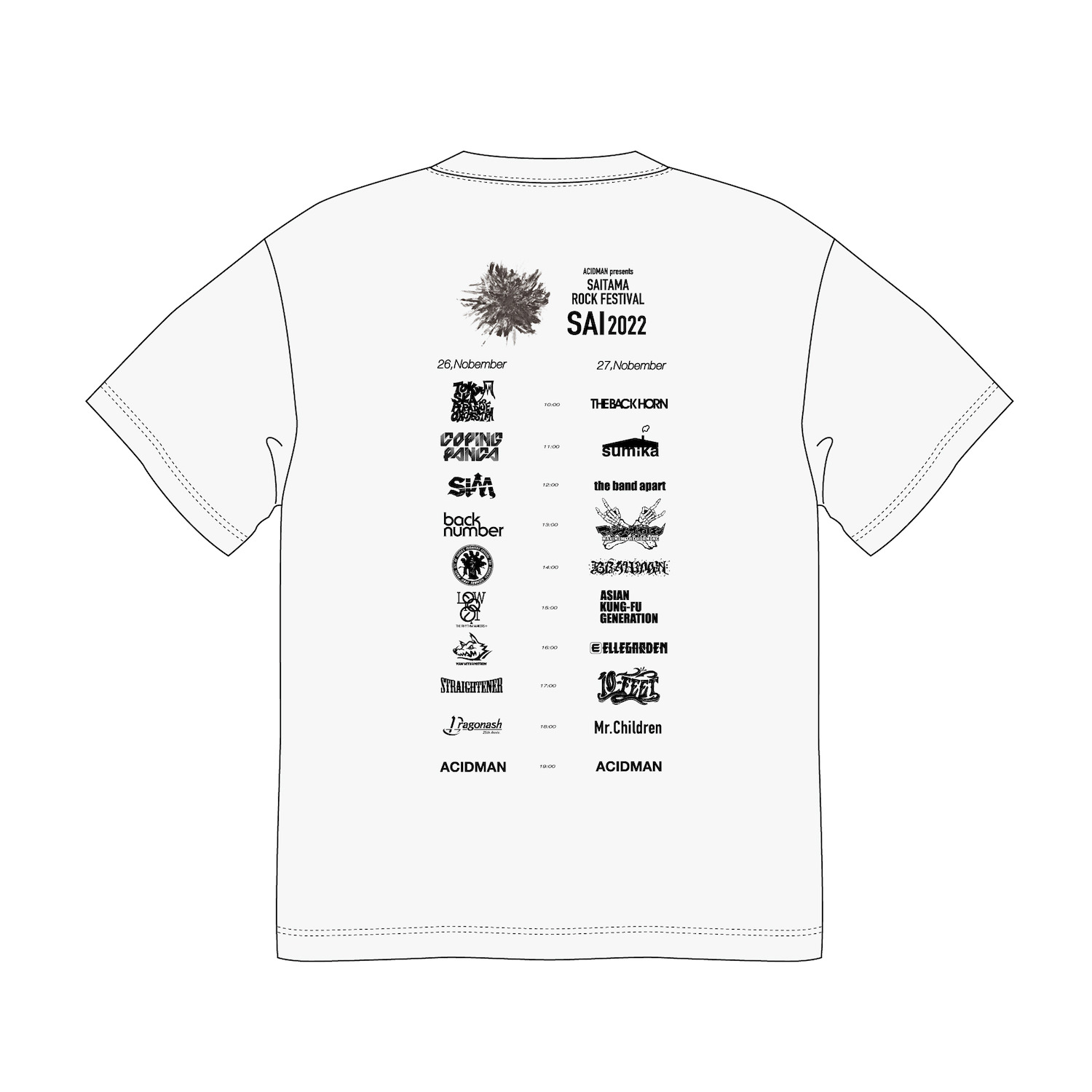 1030SAI2022キーヴィジュアルTee-　／　white