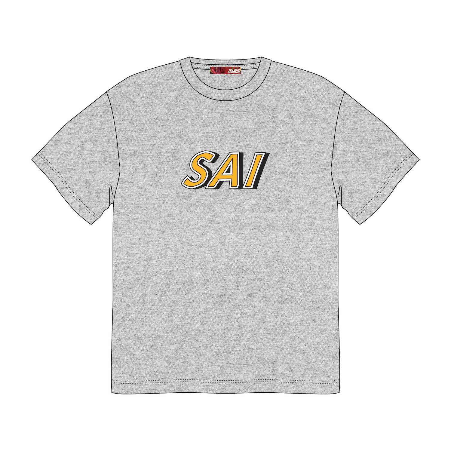 SAI2022カレッジロゴTee　／　gray